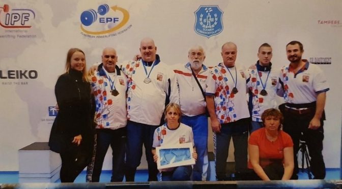 Mistrovství Evropy juniorů, žen, mužů a masters v tlaku na lavici ve finském Tampere – 16. – 19. 10. 2019